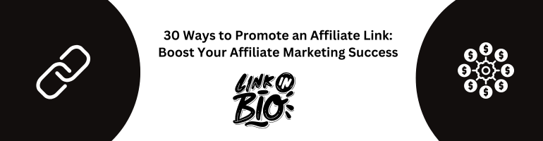 Promote affiliate links