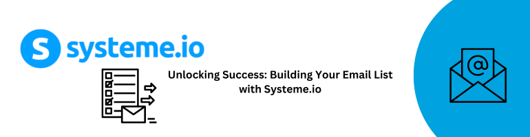 Building Email List Systeme.io