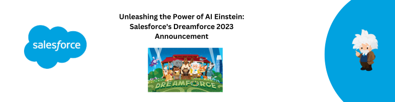 AI Einstein Power at Dreamforce 2023