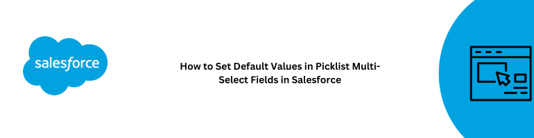 Salesforce Picklist Default Values