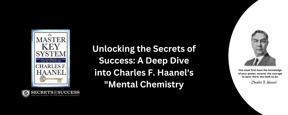 Charles Haanel Mental Chemistry